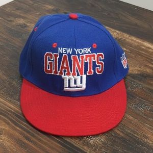 NY Giants Mitchell & Ness NFL Vintage Flat Hat